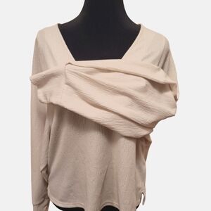 Banana Republic white wing sleeve top